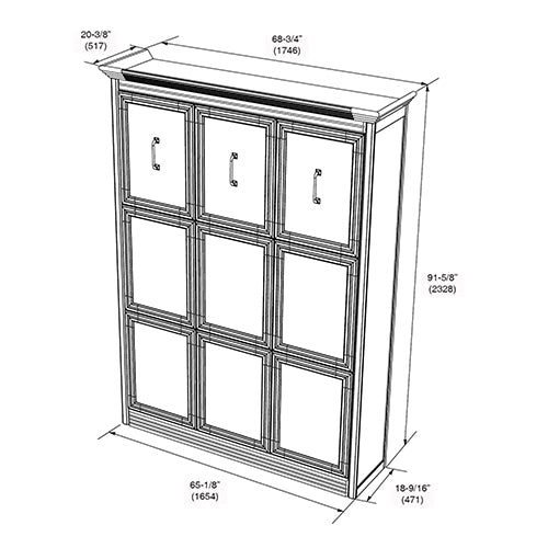 Chamberlin Queen Murphy Bed