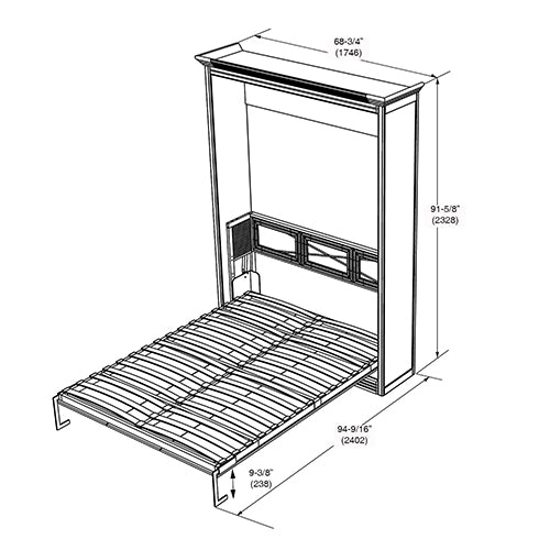 Chamberlin Queen Murphy Bed