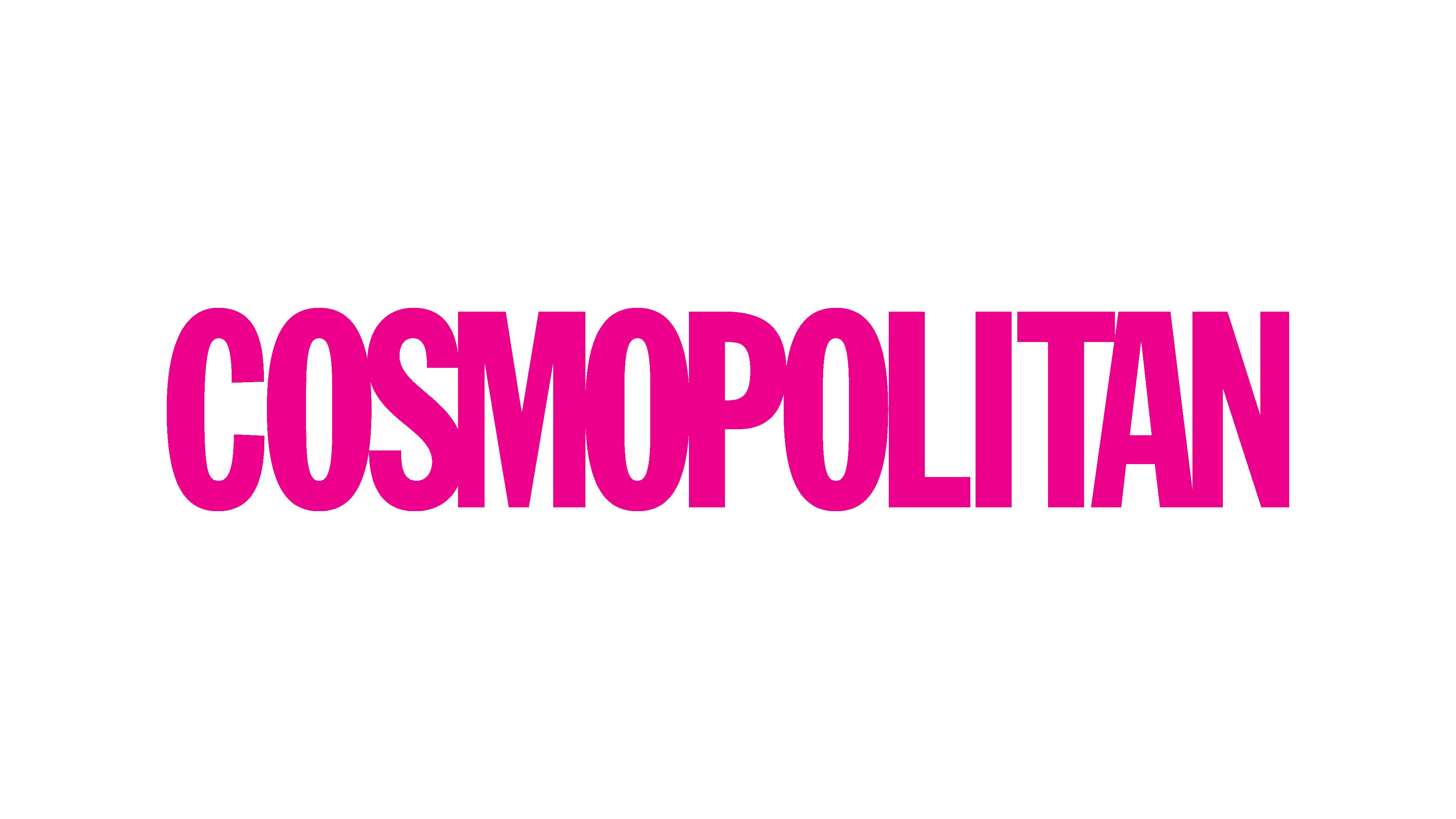 Cosmopolitan Magazine logo and link to online article