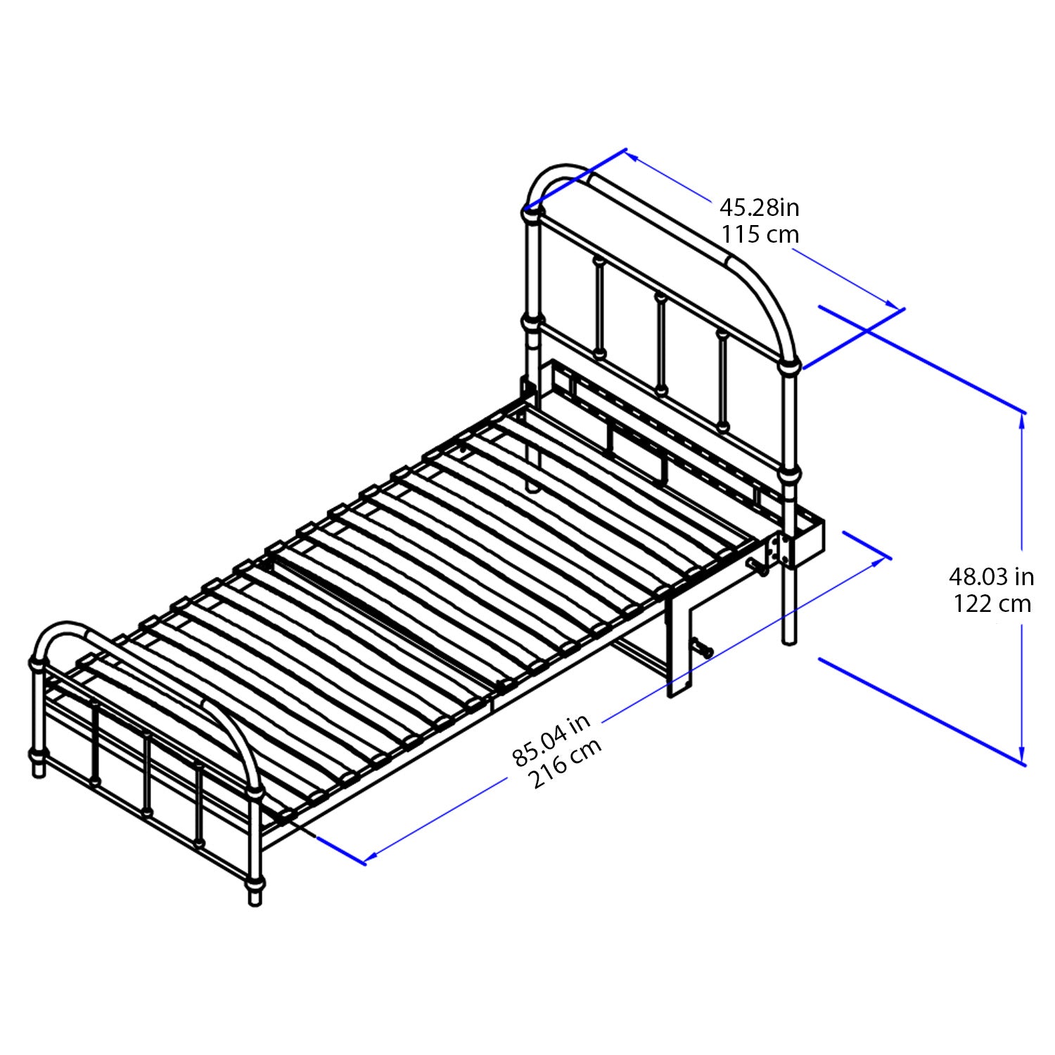 Oxford Black RoomBed