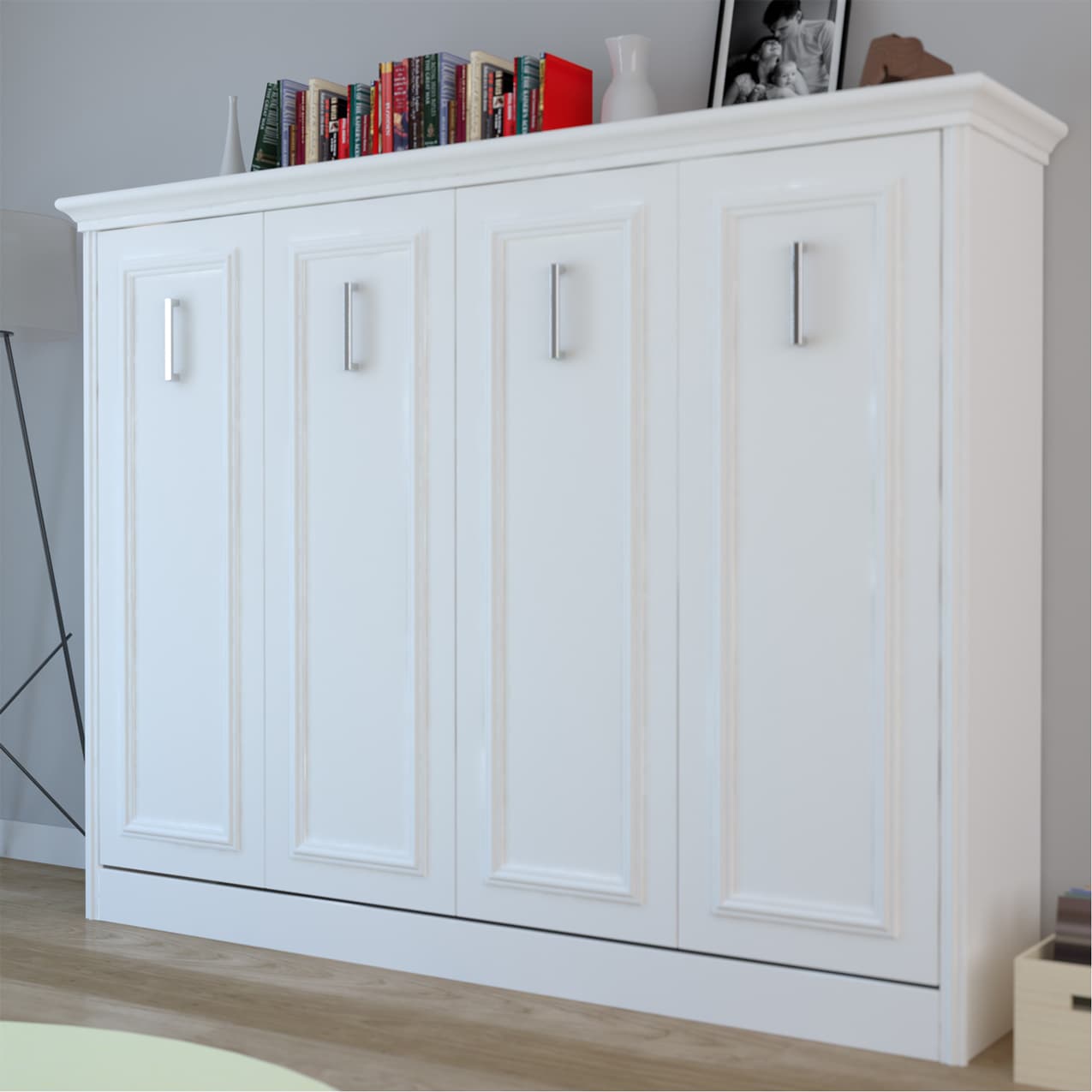 alegra full murphy bed with the cabinet closed wall console double queen diy murphy bed kit hidden hide away hide-a-way guest bed