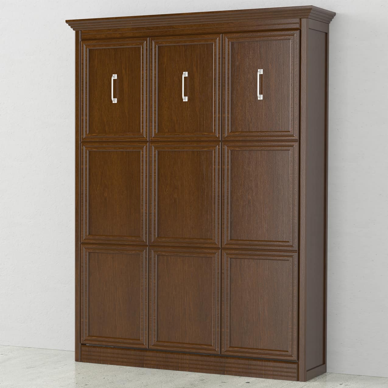 Chamberlin queen murphy bed hidden hideaway hide away hide-a-way diy muprhy bed kit fold out pull down guest bed