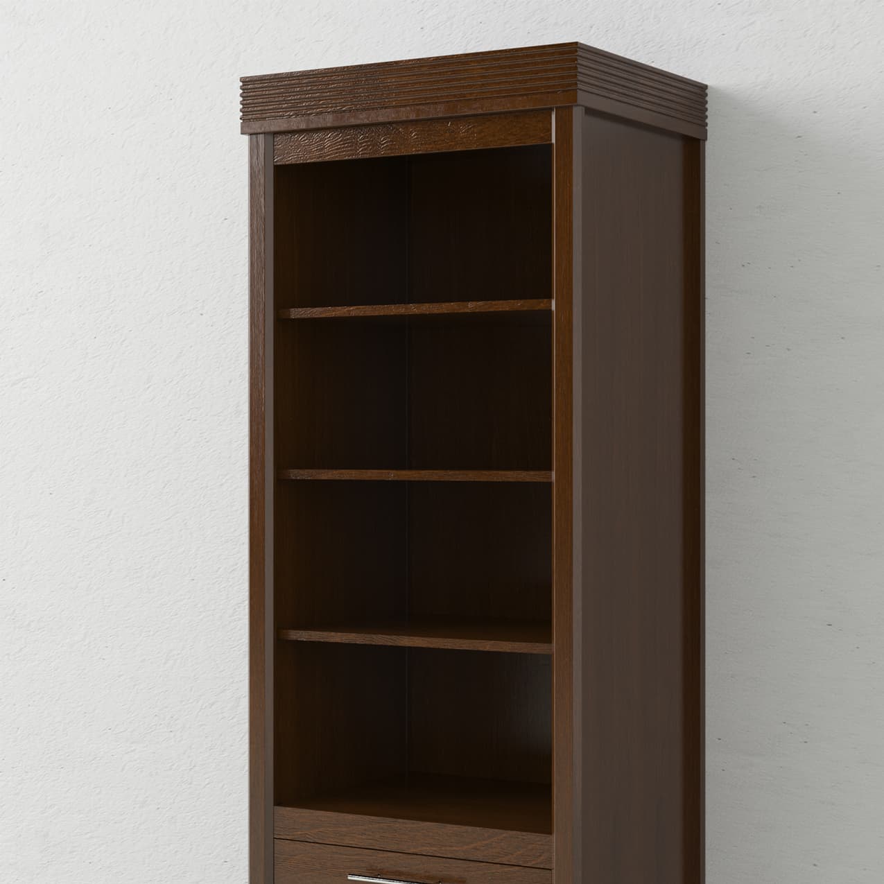 coventry storage cabinet with three adjustable shelves or a haning bar for storing clothes customizable storage with three drawers and pullout nightstand