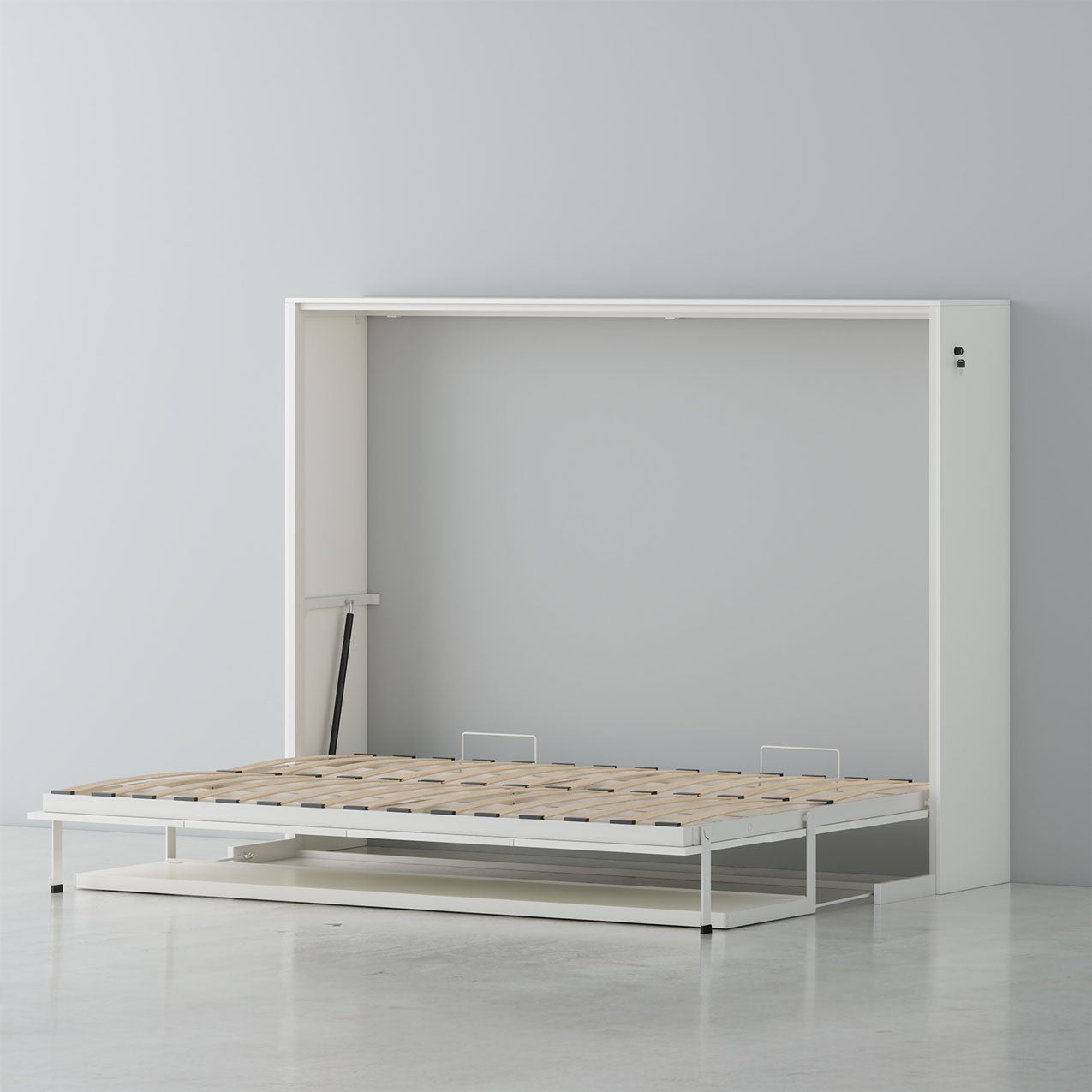 Axia Queen Murphy Bed with Desk - Horizontal