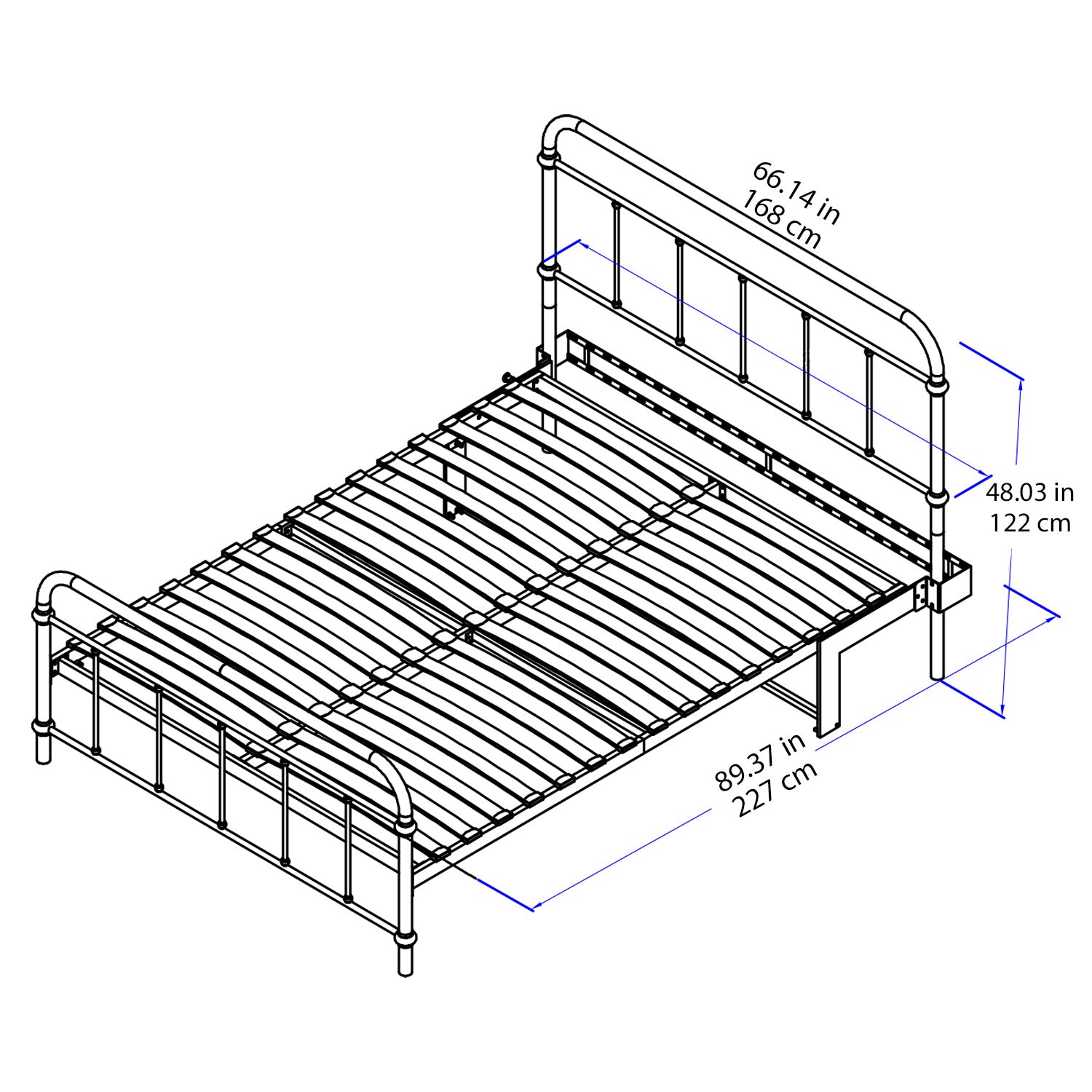 Oxford Black RoomBed