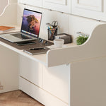 close up of aegist queen murphy bed self leveling desk home office guest bed hidden bed hide away pull down fold out diy murphy bed kit