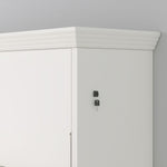 Murphy bed with desk and shelf, lit escamotable avec un bureau space saving furniture queen full size