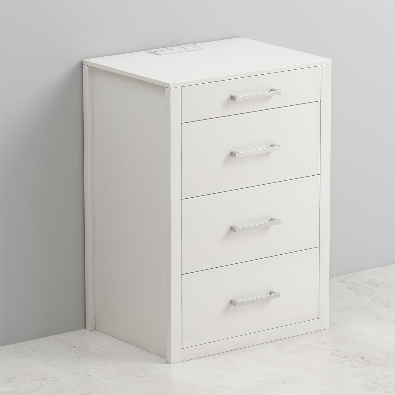 Alegra Full Murphy Bed - Horizontal - with 1 Side Table