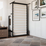 bed frame shelf headboard footboard walnut charger charging station panel mahogany black brown bedroom furniture