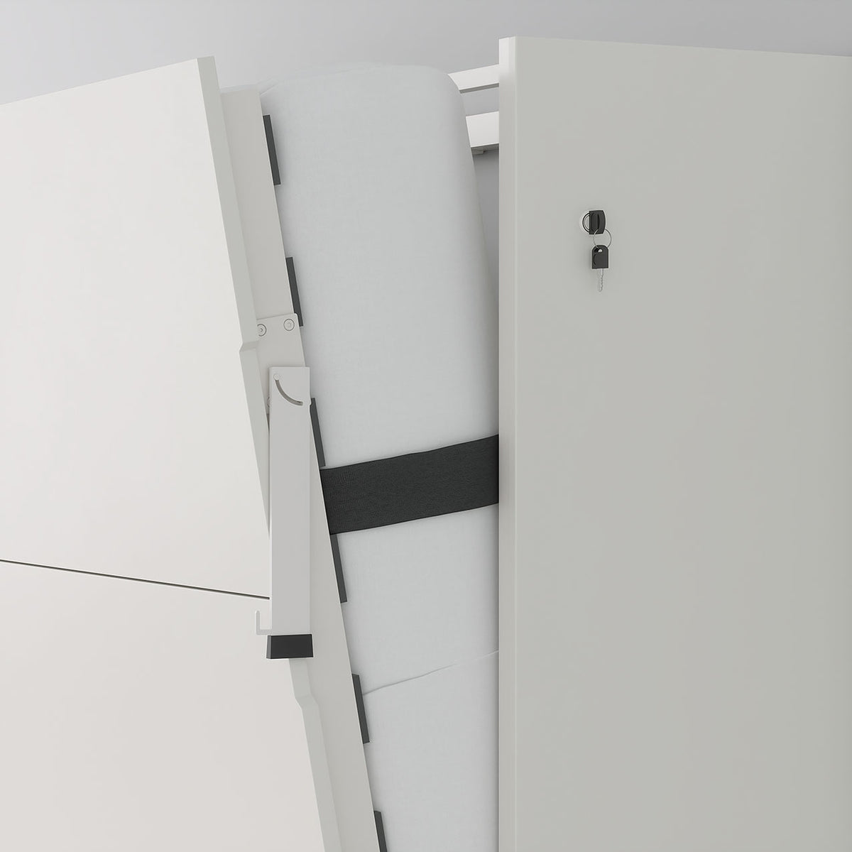 Murphy bed with desk, lit escamotable avec un bureau space saving furniture