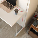Murphy bed with desk lit escamotable avec bureau home office bureau à domicile meuble de chambre  bureau à plateau horizontal constant stay level desk
