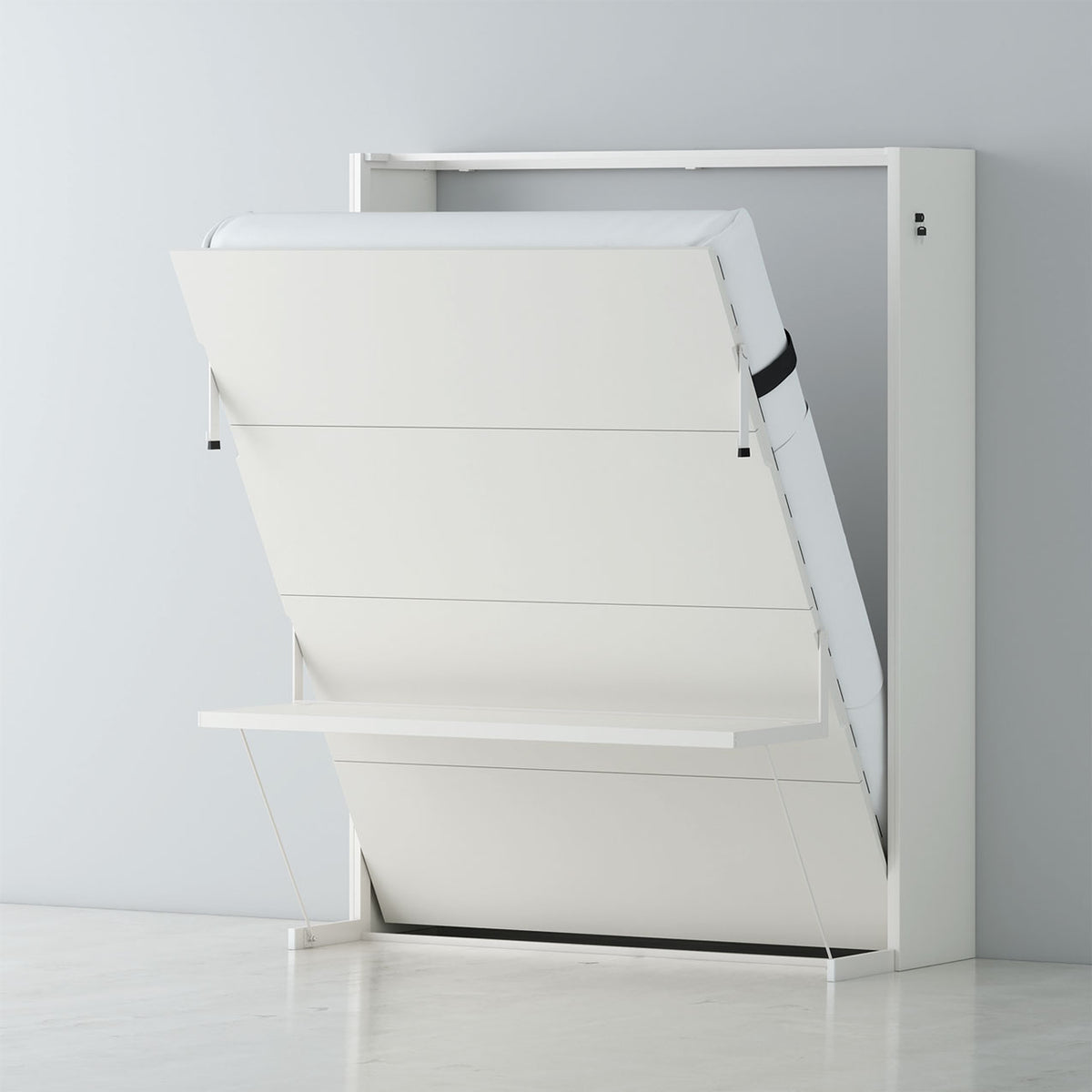 Murphy bed with desk, lit escamotable avec un bureau space saving furniture