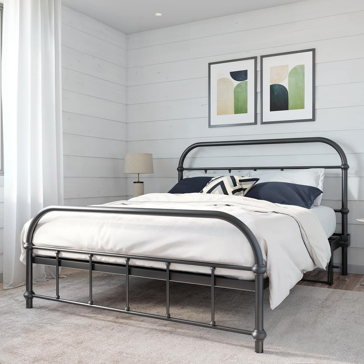 Oxford RoomBed en Noir